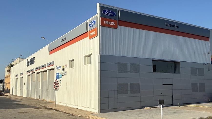 Nuevo servicio oficial Ford Trucks en Valencia con Sirtrucks