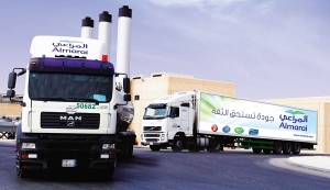 Flota de 1.300 camiones de largo recorrido de Almarai de Arabia Saudí
