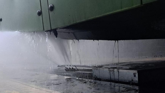 Lavado de bajos para vehículos industriales