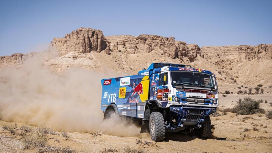 Shibalov gana la décima etapa del Rally Dakar de camiones 2020