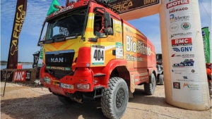 MAN TGS 18.480 4x4 de Elisabete Jacinto en la Africa Eco Race