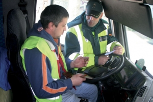 Inspección de transporte