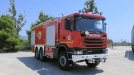 Camión contra incendios de Scania