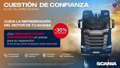 Scania sabe la importancia del sistema de refrigeración y lanza esta campaña