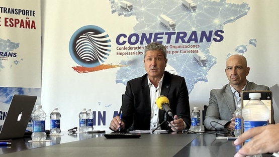 Javier Arnedo, presidente de CONETRANS
