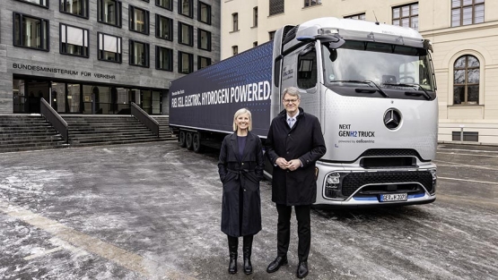 Mercedes NextGenH2 Truck de hidrógeno