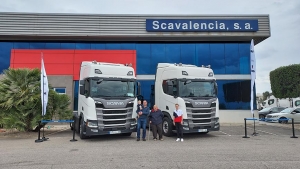 Camiones Scania R450 de Peris Logística