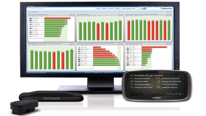 Soluciones para flotas de TomTom Telematics