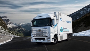 Hyundai Xcient Fuel Cell de pila de hidrógeno