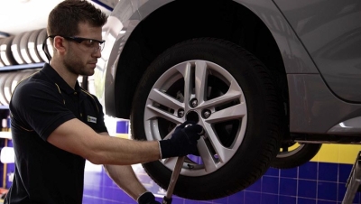 Cambio de neumáticos