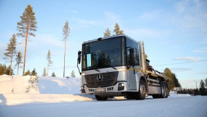 Camión eléctrico de piso bajo Mercedes-Benz eEconic