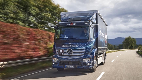 Camión eléctrico Mercedes-Benz e-Actros