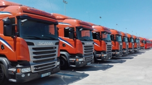 Camiones Scania del Grupo Arnedo