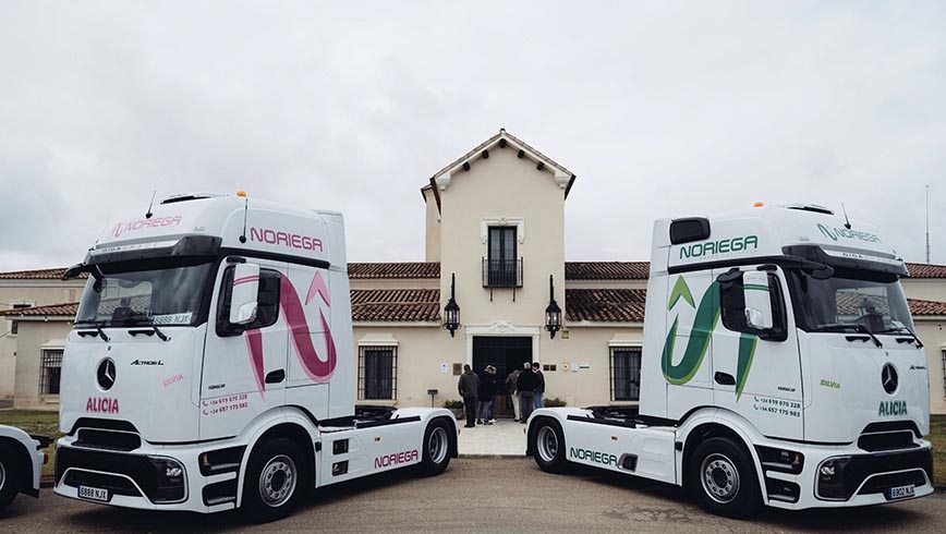 Transnoriega incorpora 27 Mercedes-Benz Actros 1853