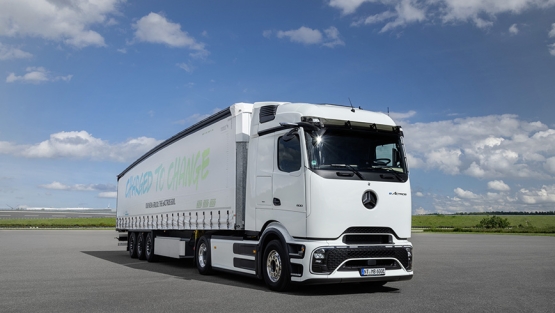 Camión eléctrico Mercedes-Benz eActros 600