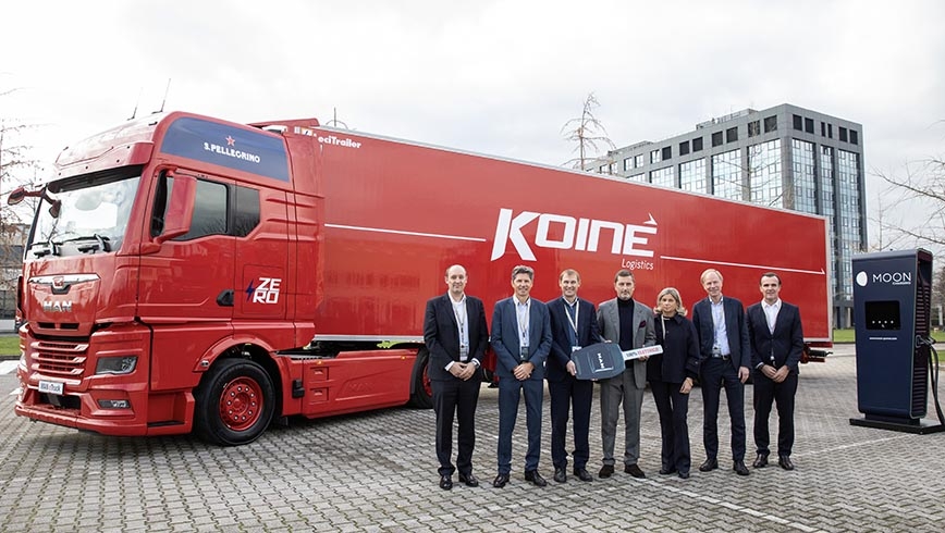 MAN eTGX de Sanpellegrino