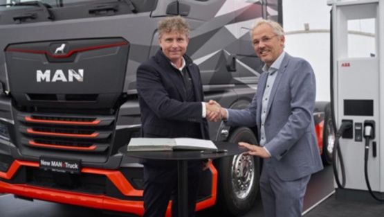 Acuerdo entre MAN Truck &amp; Bus y ABB E-mobility