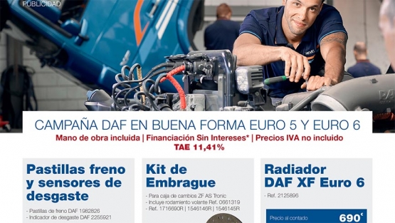 Campaña En Bunea Forma de DAF Trucks