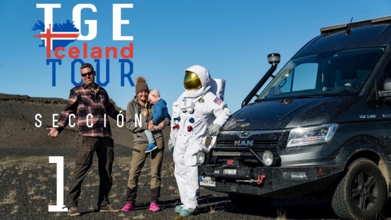 MAN TGE 4x4 en Islandia