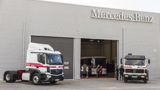 Nuevo taller de Mercedes-Benz Trucks del Grupo Polaina
