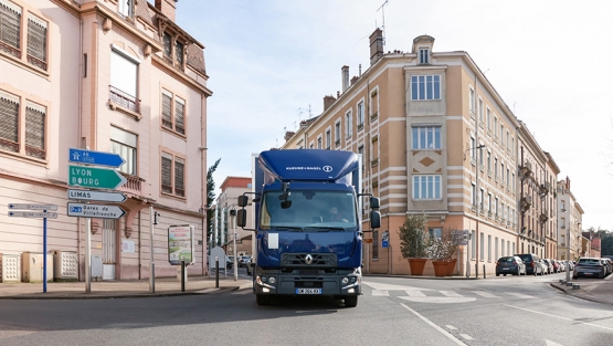 Camión eléctrico Renault Trucks E-Tech D de Kuehne+Nagel