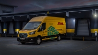 Furgoneta eléctrica Ford E-Transit de Deutsche Post DHL Group