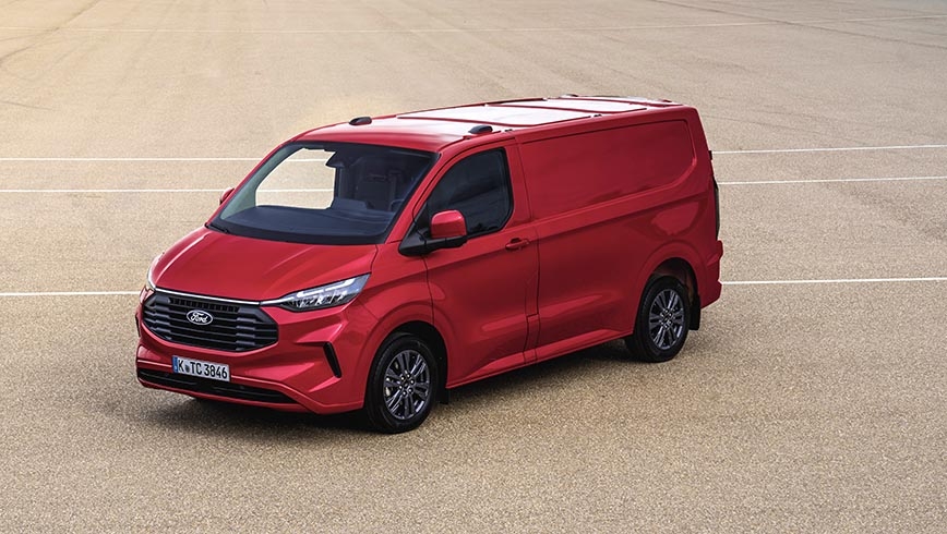 Así es la nueva furgoneta eléctrica de Ford, la E-Transit Custom