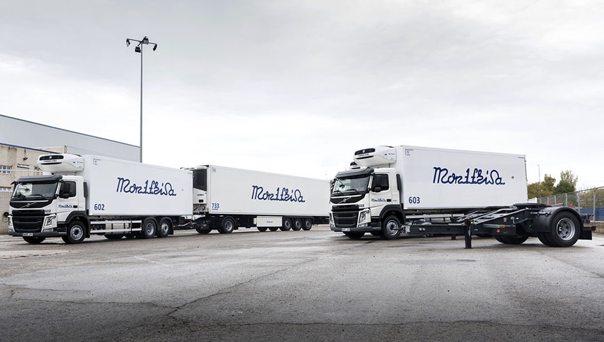 Megacamiones Volvo de Montfrisa