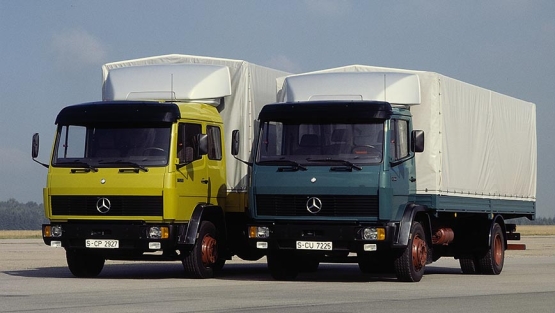 Los camiones ligeros Mercedes-Benz LN2 cumplen 40 años