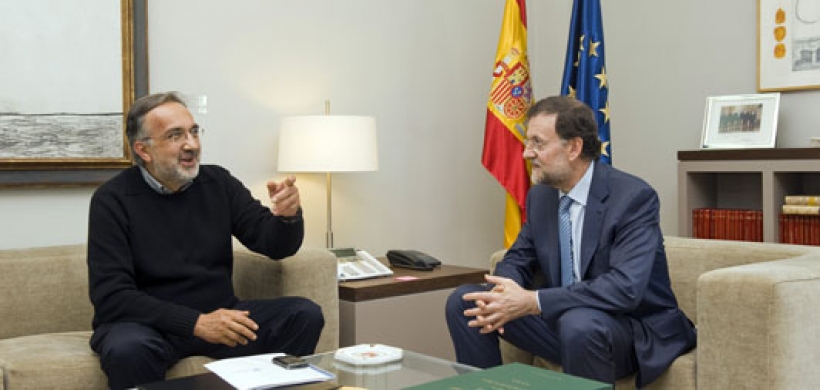 Mariano Rajoy reunido con Sergio Marchionne