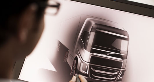 Diseñando el nuevo Volvo FH