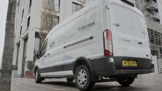 Furgoneta Ford Transit de Hermes