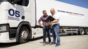 Juan Romeral, representante español en la final del Scania Driver Competition