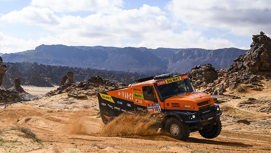 Camión del Dakar de Martin Macik