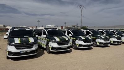 La Guardia Civil incorpora 70 Renault Trucks Trafic Red Edition para investigar siniestros viales