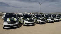 La Guardia Civil incorpora 70 Renault Trucks Trafic Red Edition