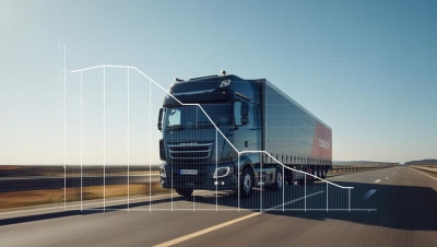 Caen los precios del transporte por carretera en Europa en el primer trimestre de 2025