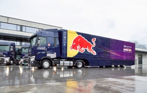 Camiones Renault Trucks para el Infiniti Red Bull Team