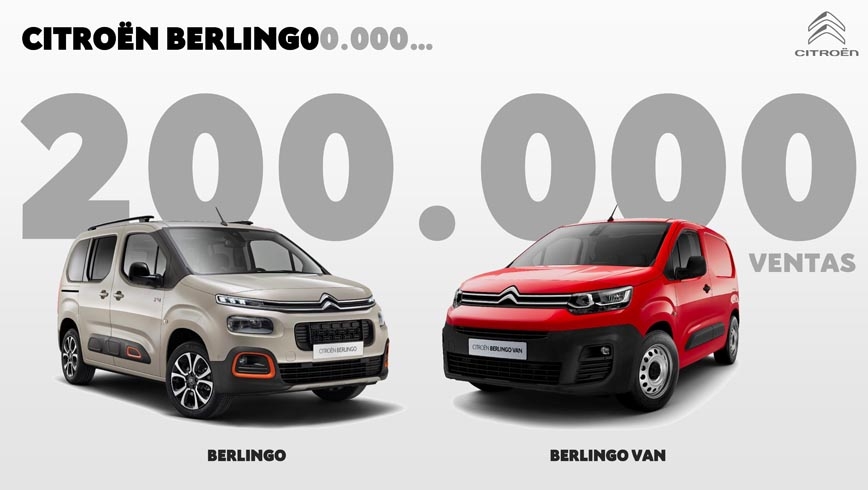 Ventas del Citroën Berlingo y Berlingo Van