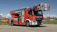 Rosenbauer y MAN lanzan el primer camión eléctrico con escalera giratoria