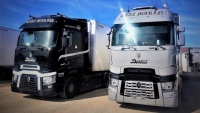 Camiones Renault Trucks de la empresa de transporte Dimafrío