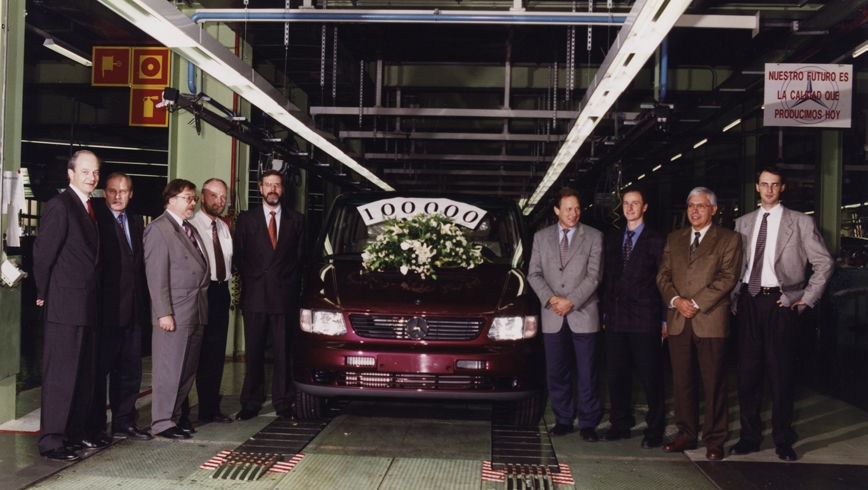 25 aniversario de la furgoneta Mercedes-Benz Vito