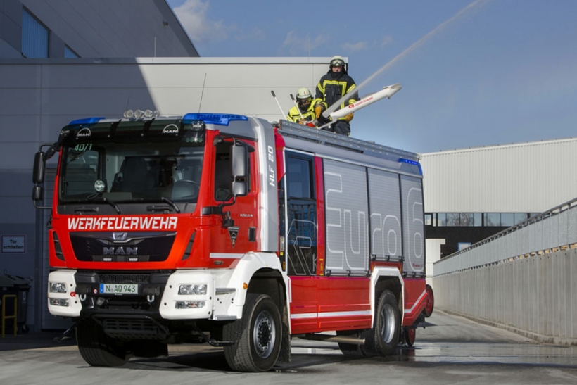 Camión de bomberos de MAN