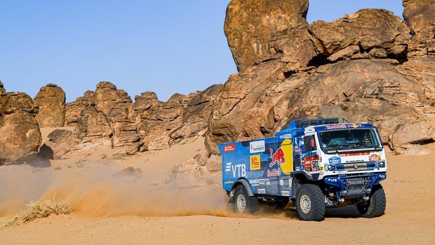 Quinta etapa del RAlly Dakar de camiones 2020