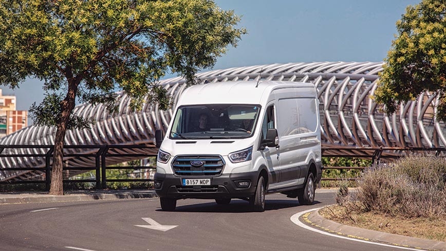 Nueva Ford E-Transit eléctrica