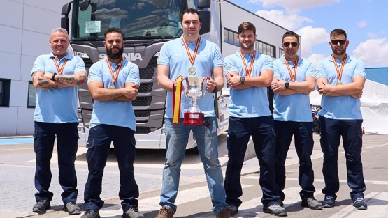 Equipo Scalevante, ganador del Scania Top Team 2022