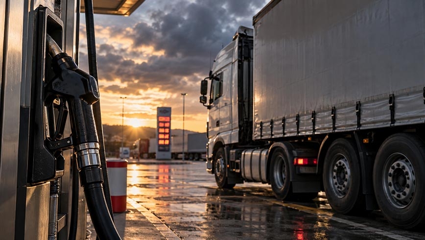El alza del gasóleo dispara los costes del transporte, pero apenas encarece el precio final de las mercancías