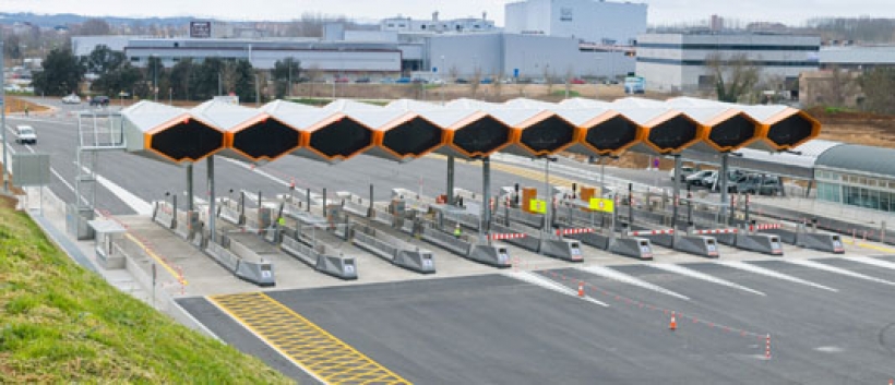 Enlace Gerona Oeste de la AP-7
