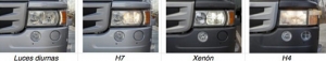 nuevos perfiles de alumbrado delantero de Scania
