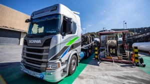 Vehículos Scania GNL adquiridos por Transnordizia